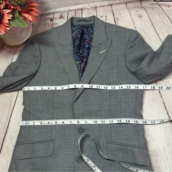 Tailor Cooperative Sport Coat suit jacket custom made see pics measurements - Picture 6 of 9